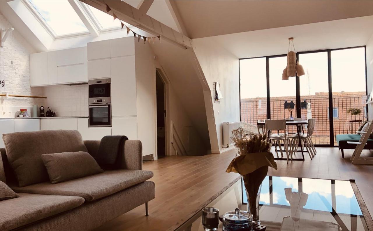 Appartement Lichtrijke Loft Bij Restaurant Den Olifant à Ypres Extérieur photo